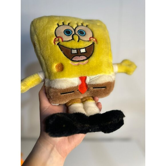 Nickelodeon SPONGEBOB SQUAREPANTS Stuffed Plush Doll by Nanco - 2003 Collectible - Picture 2 of 9